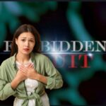 logo forbidden fruit e donna dispiaciuta