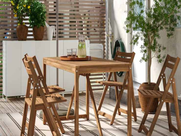 tavolo con sedie NÄMMARÖ