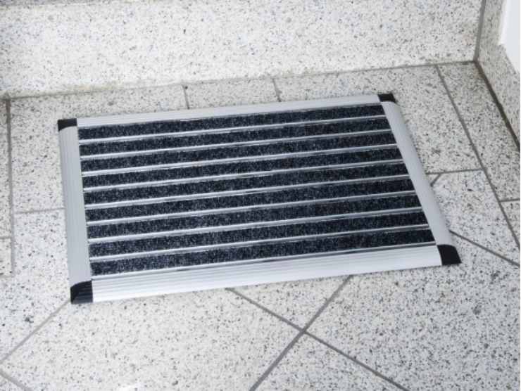 zerbino in alluminio